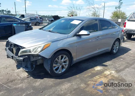 2016 Hyundai Sonata Se z USA, uszkodzony, nr VIN 5NPE24AF6GH299193
